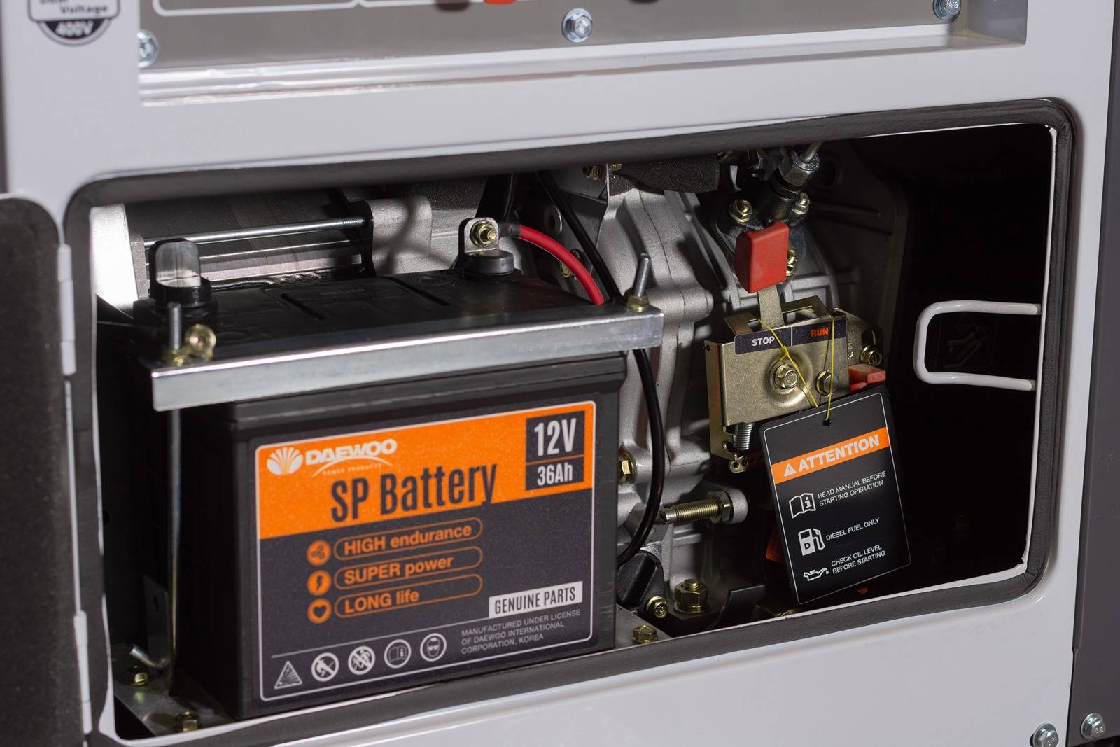 GENERADOR DIÉSEL DAEWOO 8,1 kVA - Imagen 11