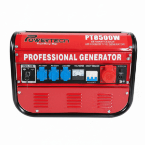 **Generador de Corriente Silencioso Profesional 8,5 kW con Inverter y Arranque Eléctrico**