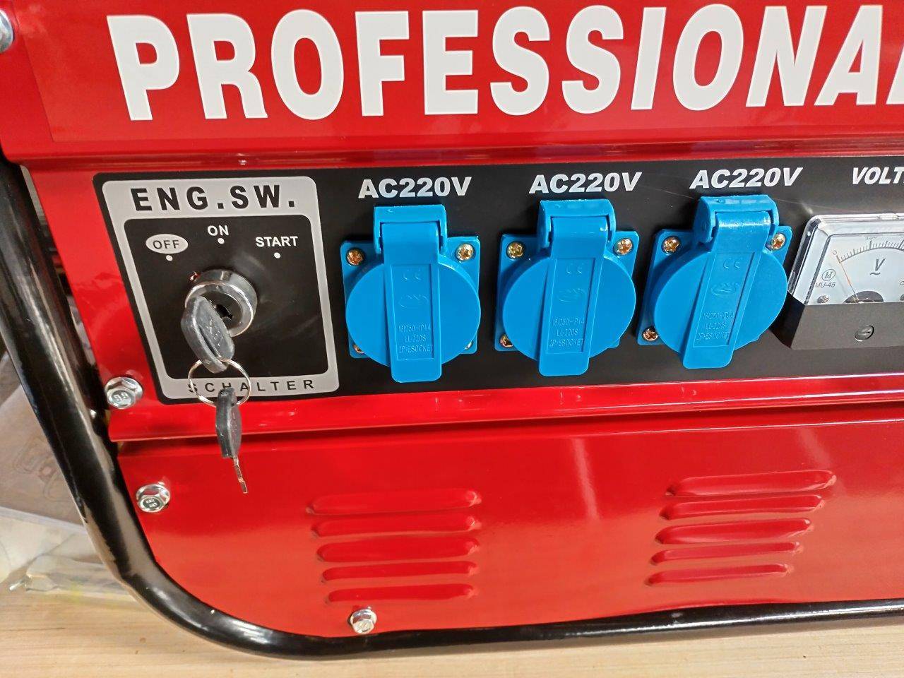 **Generador de Corriente Silencioso Profesional 8,5 kW con Inverter y Arranque Eléctrico** - Imagen 7