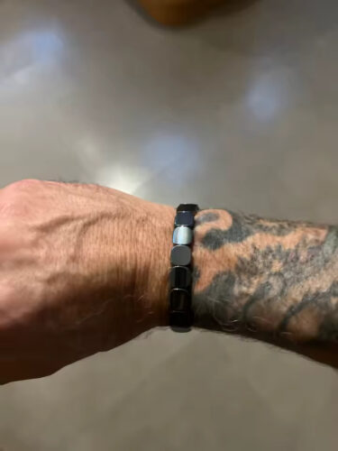 PULSERA DE HEMATITA photo review