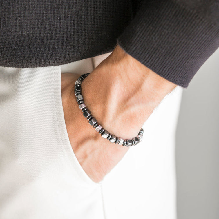 Pulsera Navàl de hematita - Imagen 2