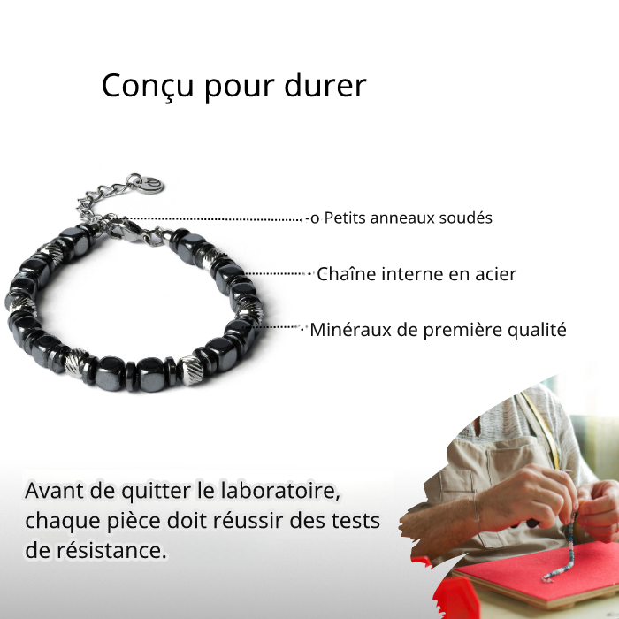 Pulsera Navàl de hematita - Imagen 6